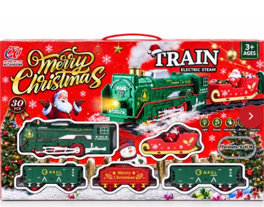 TREN NAVIDEÑO A VAPOR